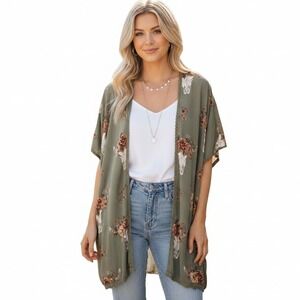 Angie Komono SW Steer Skull pattern‎ SKUW462